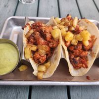 Cauliflower tacos at Sundown at Granada in Dallas