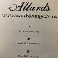 Logo  at Allard's Lounge in North Shields