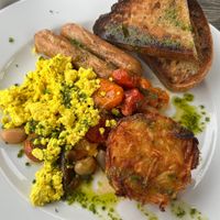 Vegan summer breakfast   at Station South in Manchester
