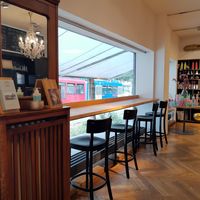 Indoor seating at Vatter Royal in Bern