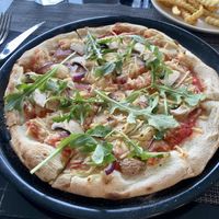   at Pizzaria Orfeu in Guimaraes