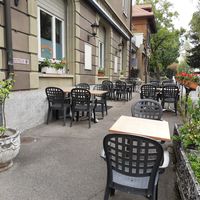 Outdoor seating at Maharaja Palace - Morillonstrasse in Bern