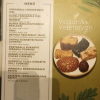 Desserts at Wegain in Istanbul