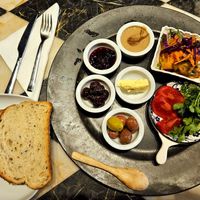 Vegan kahvalti at Wegain in Istanbul