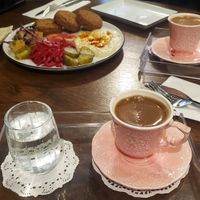 Turkisk coffees at Wegain in Istanbul