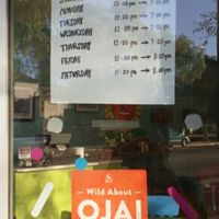 Hours plus a peek inside the window at Bliss in Ojai