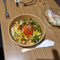 Gado Gado with satay sauce and chilli 🌶 at Sendok Garpu in Brisbane