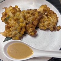 Fritters  at Sendok Garpu in Brisbane
