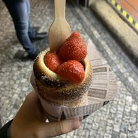 With strawberries inside   at Sweet Dreams - Karlova - Maybe closed in Prague