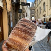 Chimney cake empty at Sweet Dreams - Karlova - Maybe closed in Prague