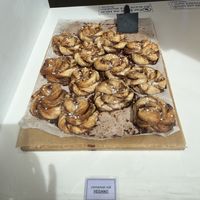 Vegan cinnamon rolls  at SALT IN CAKE in Madrid