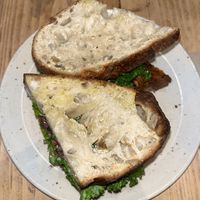 Tofu sourdough sandwich  at FED in Bristol