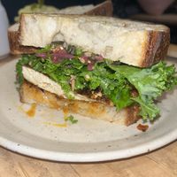 Tofu sourdough sandwich  at FED in Bristol