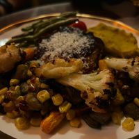 Vegan steak  at Sum 숨 in Jeju