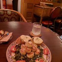 Gnocchi with Pesto & Bread with vegan cheese at Sum 숨 in Jeju