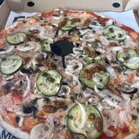 Vegan - Huera Pizza   at Pizzamarket in Barcelona