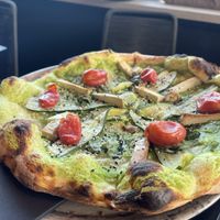 Vegan tofu pizza   at Turonda in Ortisei