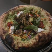 Vegan pizza   at Turonda in Ortisei