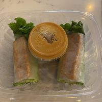 Tofu salad roll #Veganuary at SEA - Bambuza - North Satellite 03 in Seattle