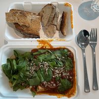 Vegan Shakshuka (takeaway)  at Klaver in Hannover