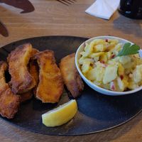 Vegan mushroom schnitzel at HeimWerk Tal in Munich