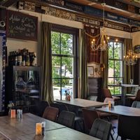 Interior at Grand Café Fanfare in Giethoorn