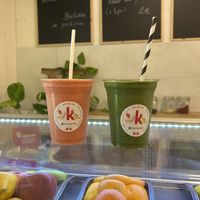 Great smoothies!  at Kachonwaa in Zaragoza