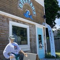 Front of shop   at The Dream Bean Machine in Grand Marais