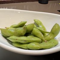 Free edamame   at Roy's in Honolulu