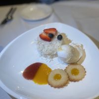 Lime cheesecake dessertt  at Roy's in Honolulu