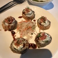 Really funky, delicious way to serve sushi - 👏🏼👏🏼👏🏼👏🏼👏🏼👏🏼👏🏼👏🏼👏🏼👏🏼👏🏼👏🏼👏🏼👏🏼👏🏼  at Roy's in Honolulu