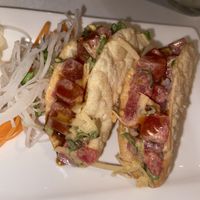 “ahi” tacos  at Roy's in Honolulu