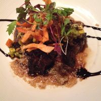 portebello mushroom entree at Roy's in Honolulu