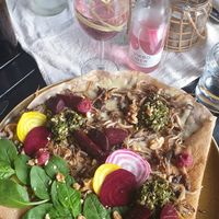 Vegan galette at Hygge in Halmstad