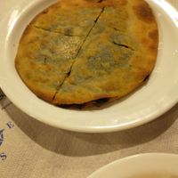 Marithopita (fennel pie) at Aretousa in Crete