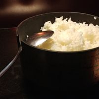 Side of rice at Sam's China Bistro in El Paso