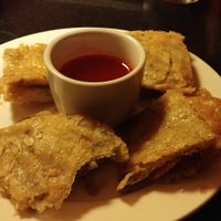 Onion pancakes $5.95 at Sam's China Bistro in El Paso