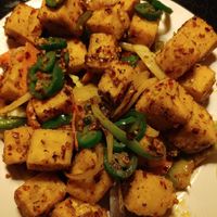 Salt and Pepper deep fried tofu $9.99 at Sam's China Bistro in El Paso