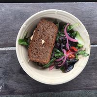 ‘Oooh Mommy!” Vegan sandwich  at Vital Provisions in Peterborough