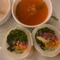 springrolls at Katana Asian Cuisine in Santa Teresa