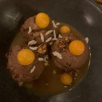 chocolate mousse at Katana Asian Cuisine in Santa Teresa