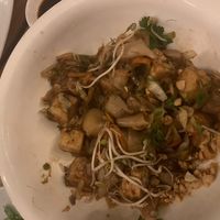 pad thai, already started eating uppsi at Katana Asian Cuisine in Santa Teresa