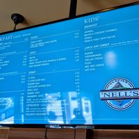 2024 menu. at Nell's in Browning