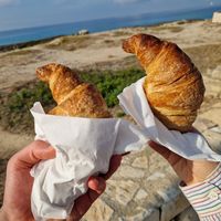 Croissants at Cafè Valentino in Gallipoli