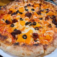 Vegan Sia Pizza at Gasta in Portree