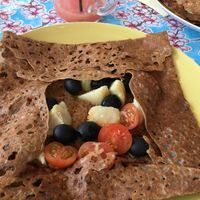 Galette végane   at Le Comptoir de Mamie Bigoude in Orleans