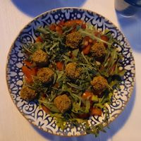 Falafel Salad at Copacabana in Rovinj