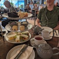 Vegan afternoon tea for two at Chatsworth Kitchen in Matlock