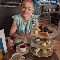 Vegan afternoon tea for two at Chatsworth Kitchen in Matlock