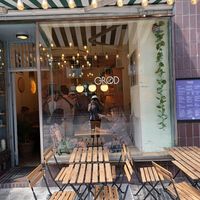 Outdoors seating area. at Grød - Christianshavns in Copenhagen